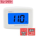 Itisyou 電圧計 テスター デジタルディスプレイ電圧テスター 電圧チェッカー AC電圧計 LCD デジタル AC80-300V 電圧計