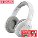 オーム電機AudioComm ヘッドホン ワイヤレス Bluetoothステレオヘッドホン Bluetooth5.3 スマホ着信 スマホ通話 ハンズフリー通話 ホワイト HP-W265Z-W 03-5051 OHM