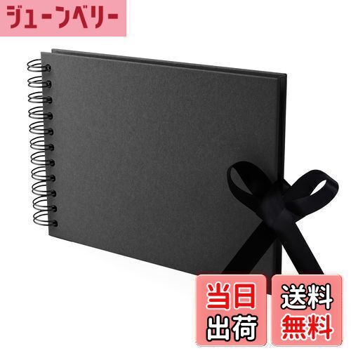 【送料無料】Annhua メッセージアルバム スクラップブック アルバム 手作り A5サイズ30枚 クラフト紙で..