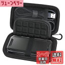 Lacdo ハードドライブ用キャリングケース サンディスク Professional PRO-G40 SSD 1TB 2TB 4TB USB-C 外付けソリッドステートドライブ EVA耐衝撃撥水ストレージトラベルバッグ、黒+黒