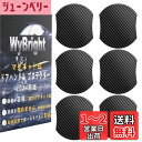 WyBright ドアハンドルプロテクター 9.9x8.9cm マグネット 車用 ドアノブ ドアガード ドアプロテクター 車 ドア 傷防止 N-BOX N-VAN N-WGN フリード+ デリカd5などの車種に適用 アクセサリー DIY可能 6枚入り(ブラック・L)
