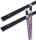 【.co.jp 限定】PIAA(ピア) ワイパー替えゴム車種専用セット 【スーパーグラファイト】 天然ゴム仕様 2本入 (600mm + 450mm) マツダ ...