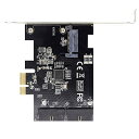 【送料無料】xiwai PCI-E 1X to 19Pin 20Pin USB 3.0 Header Express Card, USB Front Panel Adapter VL805 for Desktop Computer Motherboard