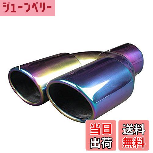 【送料無料】viz 2本出しマフラーカッター アヴァンシア インテグラ キャパ VIZ-KMC-AX381B-15