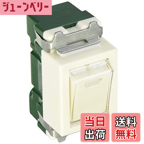 【送料無料】パナソニック(Panasonic) フルカラー埋込ほたるスイッチB 片切 ネーム付 WN ...