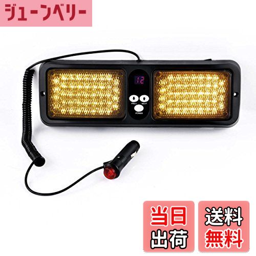 【送料無料】TASWK 86 LED風防高輝度LED法執行緊急危険警告ストロボライトは商用トラックボートカーに..