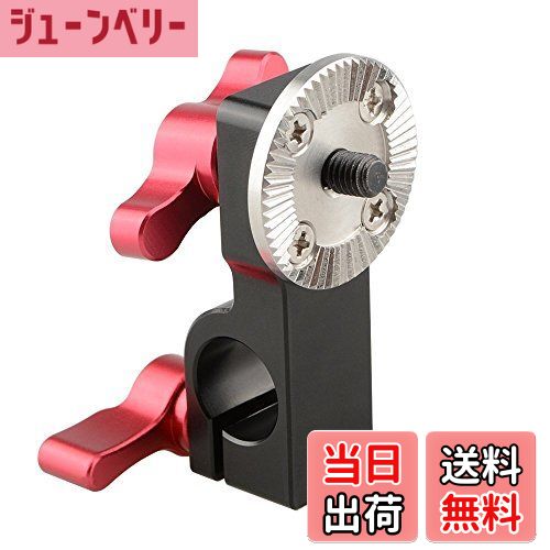 【送料無料】CAMVATE 15mmシングルロッドクランプ ロゼットマウント付き ロゼットアダプター カメラア..