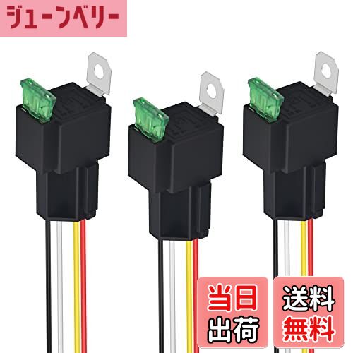 ̵WMYCONGCONG 12V 4ԥ 30Aҥ塼졼åϡͥå 30A ATO/ATCѥ֥졼ɥҥ塼դ 14 / 18AW...