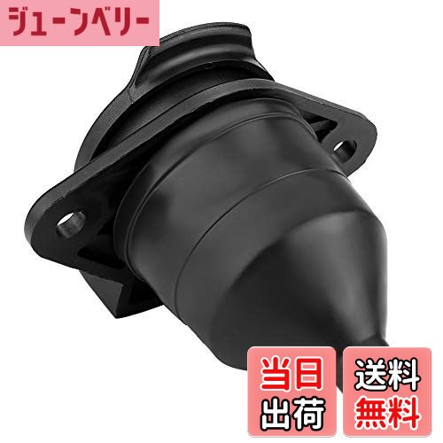 【送料無料】KIMISS 7丸ピンソケットアダプタプラグ、 24V 7ピンダイキャスト ヘビーデューティトレー..