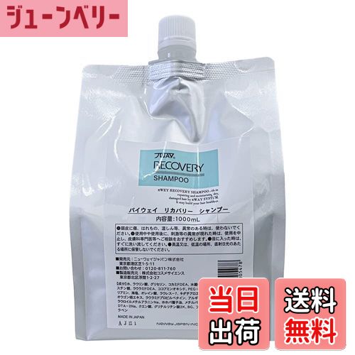 【送料無料】ニューウェイジャパン パイウェイ リカバリーシャンプー 1000ml サイズ：1リットル (x 1)