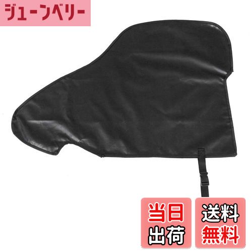 【送料無料】Carrfan 防水 キャラバン ヒッチ カバー PVC トレーラー 牽引 ボール カップリング ロック 通気性 ダスト 雨 雪 防塵 プロテクター 色：ブラック