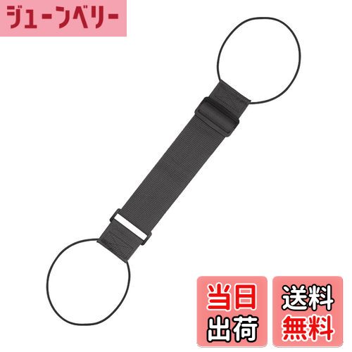 【送料無料】LUYING スーツケース固定ベルト 旅行便利グッズ 荷物 固定ベルト ずり落ち防止 軽量 便利グッズ 多用途工具 旅行便利 出張 26-40CM ブラック