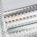 【送料無料】TOTIO キッチンアルミシート 防油ステンレスシート カッティングシート リメイクシート 金属シルバーチェッカー 光沢 40CMx5M 耐熱シート...