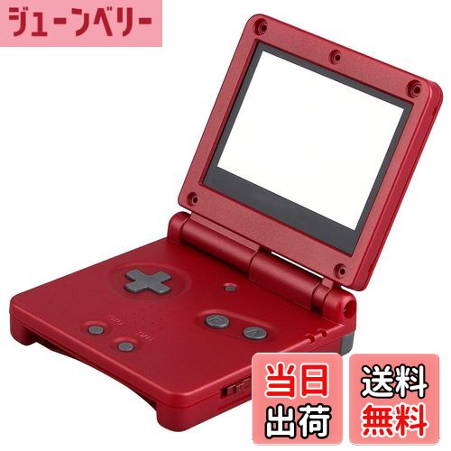 【送料無料】OSTENT カバー フルハウジング シェル ケース 交換 任天堂 GBA SP ゲームボーイアドバンス SP用 (Red)