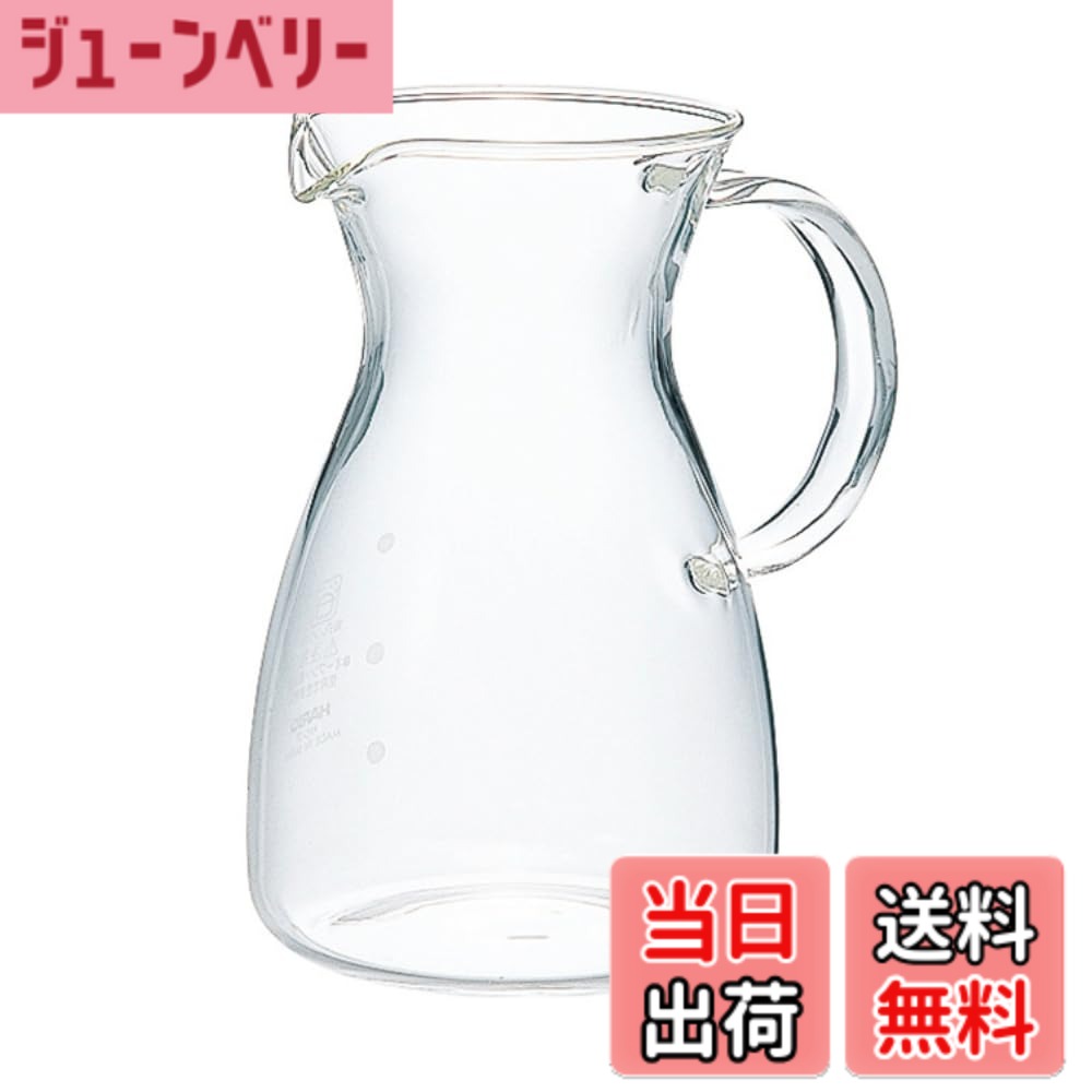 商品情報 商品の説明 シンプルな形状が海外のカフェでも人気です。コンパクトな使いやすい耐熱ガラス製のコーヒーデカンタです。 主な仕様 【コーヒーデカンタ】 シンプルなデザインの耐熱ガラス製コーヒーデカンタです。 実用容量は400mLで、日常使いにぴったりなコンパクトなサイズ感。【耐熱ガラス製】 オール国産の耐熱ガラス製。耐熱ガラスなので、熱湯・電子レンジ・食器洗い乾燥機の使用もOKです。においや色が移りにくいため衛生的にお使いいただけます。【様々な用途で】 耐熱ガラス製なのでホットミルク、ホットワインなどを入れるのもおすすめ。シンプルで透明感のあるガラスは、花瓶にも最適です。花や茎がしっかりと見え、植物そのものの美しさを引き立てます。【商品詳細】 本体サイズ:幅11.1×奥行9.0×高さ13.8、口径7.2cm、本体重量:約170g、実用容量:400mL、本体材質:耐熱ガラス、日本製 # 【送料無料】HARIO(ハリオ) 耐熱コーヒーデカンタ 400ml ミルクピッチャー 水差し 耐熱ガラス 電子レンジ 食洗器対応 HCD-2T おいしいコーヒーを淹れるためには、適切な器具が欠かせません。しかし、便利さだけでなくデザインも大切です。そんな悩みを解消するのが、HARIOの耐熱コーヒーデカンタです。このデカンタは、シンプルな形状が魅力で、海外のカフェでも人気を誇ります。耐熱ガラス製なので、熱湯や電子レンジでの使用も可能。お手入れも簡単で、食器洗い乾燥機にも対応しています。これにより、いつでも清潔で安心してお使いいただけるのがポイントです。さらに、耐熱性でありながら、美しい透明感を持つこのデカンタは、コーヒーだけでなく、ミルクやジュース、お酒を楽しむ際にも重宝します。おしゃれなカフェ気分を自宅で楽しむためにも、このデカンタがおすすめです。おいしい飲み物を作るたびに、使うのが楽しみになるアイテムです。是非、あなたのキッチンに迎えてみてはいかがでしょうか。 ## シンプルで美しいデザインの特徴 HARIOの耐熱コーヒーデカンタのデザインは、シンプルでありながら美しさを兼ね備えています。透明な耐熱ガラスは、どんな飲み物も引き立てる素敵な演出をしてくれます。デカンタの形状は、手にしっかりとフィットし、注ぎやすい点も多くのユーザーから喜ばれています。また、シンプルなデザインは、あらゆるインテリアに溶け込みやすく、自宅だけでなくカフェやレストランのテーブルでも映える存在になります。 この耐熱コーヒーデカンタは、実用容量が400mlとコンパクトで、必要な分だけを注ぐのに便利なサイズです。使いたいシーンに応じて、コーヒーやミルク、さらには温かいスープなどでも活用できます。耐熱ガラスの特性もあり、熱湯を注いでも安心です。調理中の手間を軽減し、デザイン性も両立させたこのアイテムは、料理好きの方にもぴったりです。 さらに、このデカンタは、手入れがとても簡単です。耐熱ガラスはにおいや色が移りにくいため、使用後も衛生的に保ちやすく、食器洗い乾燥機にも対応しています。これにより、毎日の使用後の掃除も簡単に済ませられるため、忙しい毎日を送る方にとっても安心です。シンプルながら機能的で美しい、HARIOの耐熱コーヒーデカンタは、あらゆるシーンで活躍します。 ## 多用途で使えるデカンタ HARIOの耐熱コーヒーデカンタは、コーヒーだけでなく、さまざまな飲み物や料理に使用できます。例えば、ホットミルクやホットワインを注ぐのにも最適です。また、涼しげな水差しとしても使えるため、友人を招いた際にはおしゃれな演出になります。透明なガラスのデザインが、飲み物の色を引き立て、見た目にも美しい提供が可能です。 加えて、このデカンタは花瓶としての使用にも向いています。特に薄い色合いの花やグリーンを活けると、透明感のあるガラスが美しさを際立たせます。自宅でのちょっとしたホームパーティやおもてなしの際に、インテリアとしても役立つ存在になるでしょう。 耐熱ガラスの特性により、煮込み料理の材料を入れるのにも役立ちます。煮込む際に、熱を保持しやすいため、食材の旨味を引き出す助けとなります。お料理を存分に楽しむためのアイデアが広がる1つのツールとして、このデカンタを取り入れてみてください。 こうした多様な使い方ができるため、買った後も飽きが来なく、長く愛用できるアイテムとなります。さまざまなシーンで、この耐熱コーヒーデカンタを活用してみてください。 ## 購入時の注意点とお手入れ方法 HARIOの耐熱コーヒーデカンタを購入する際は、いくつかの注意点があります。まず、耐熱ガラスとは言え、急激な温度変化には注意が必要です。例えば、熱湯を注いだ後にすぐ冷水を入れると、ガラスが割れる恐れがあります。そのため、使用する際には、常に温度差を考慮した取り扱いを心掛けましょう。また、食器洗い乾燥機に対応していますが、過度の衝撃や極端な高温には弱いので、優しく扱うことが重要です。 お手入れについては、使用後すぐに水ですすぐことをお勧めします。特に色の濃い飲み物を入れた場合は、早めの食器洗いが汚れを落としやすいです。においが気になる方は、軽く漂白剤を使って洗浄するのも良いですが、その際はよく水で流すことを忘れずにしましょう。 また、長期間使わない場合は、収納時に直射日光を避けることが大切です。直射日光にさらされると、ガラスが変色したり、劣化が進むことがあります。保管する際は、なるべく暗い場所を選び、他の重い物とぶつからないように注意しましょう。 これらのポイントを押さえることで、HARIOの耐熱コーヒーデカンタを長く愛用することができます。大切に扱うことで、あなたのキッチンでの楽しい時間がさらに充実したものになるでしょう。 ## まとめ - HARIOの耐熱コーヒーデカンタは、400mlの使いやすいサイズです。 - シンプルで美しいデザインが、どんな場面にもマッチします。 - コーヒー、ホットミルク、花瓶としても多用途に使えます。 - お手入れが簡単で、食器洗い乾燥機にも対応。 - 購入時は、急激な温度変化に注意が必要です。 HARIOの耐熱コーヒーデカンタは、美しさ、機能性、使い勝手など、すべてが揃った理想のアイテムです。ぜひあなたの生活に取り入れてみてください。