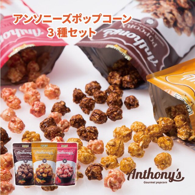 ポップコーン3種セット