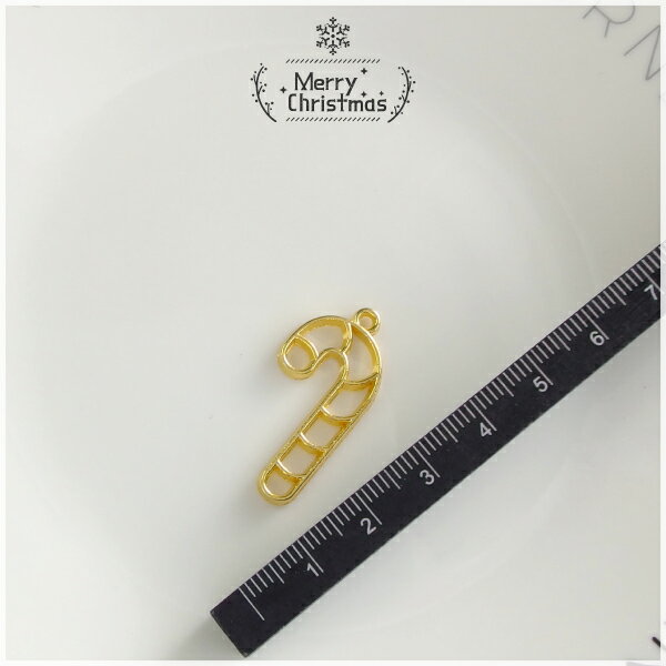 【10個】レジン枠 空枠 ステッキ　杖 クリスマス/Xmas/セッティング/冬/フレーム/オーナメント 資材/アクセサリーパーツ/手作り/材料/ハンドメイド/卸/手芸