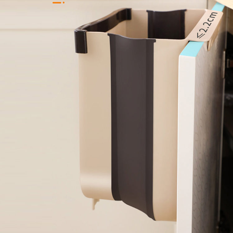 壁掛け ゴミ箱 壁掛けダストボックス ダスト ボックス おしゃれ 生ごみ 10L 6L 分別 スリム 折りたたみ ゴミ箱 アウトドア リビング キッチン ダストボックス カウンター 屋外 ボックス 分別 水洗い オフィス 洗面所 [2]