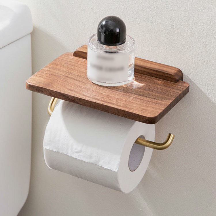 トイレットペーパーホルダー ペーパーホルダー トイレ用品 北欧 穴あけなし ペーパーホルダー シングル ふた付き カジュアル ホルダー アイアン スチール 収納 飾り棚 お手洗い 棚付き 紙巻器 トイレットペーパー おしゃれ シンプル