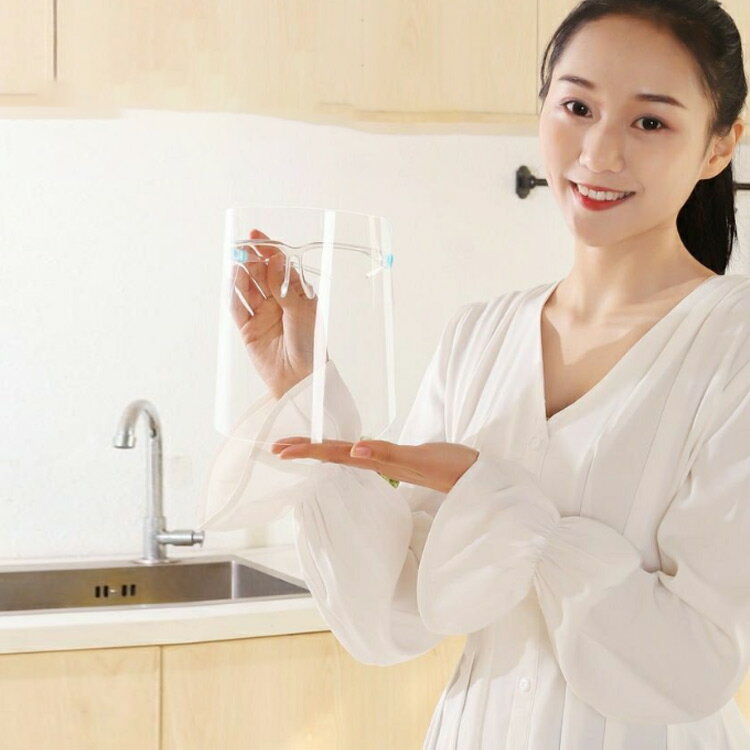 フェイスシールド 眼鏡型 メガネタイプ メガネ型 送料無料 クリアに見える 5点セット めがね 高品質 眼科 医療用 主婦 フェイスガード フェイスカバー 接客業 医療 簡易式 水洗い 透明シールド 便利 目立たない