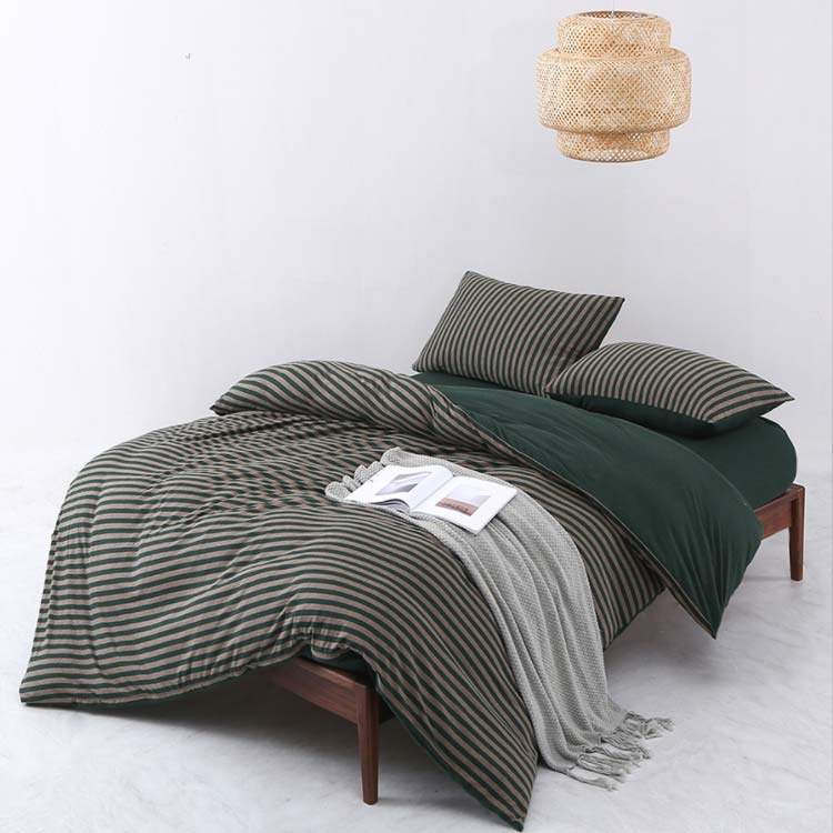 布団カバー 3点セット シングル 綿100% セット おしゃれ シングル ホテルタイプ 洗える 清潔 洋式 ホテルタイプ ホテル仕様 柔らか 優しい肌触り [2]