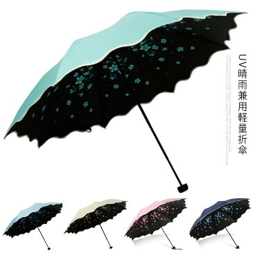 日傘 傘 レディース 晴雨兼用 uvカット99％以上 遮光率99％以上 裏地ブラック UPF50+ 遮熱効果 女性用柄 シルバー プレゼント ギフト ひんやり