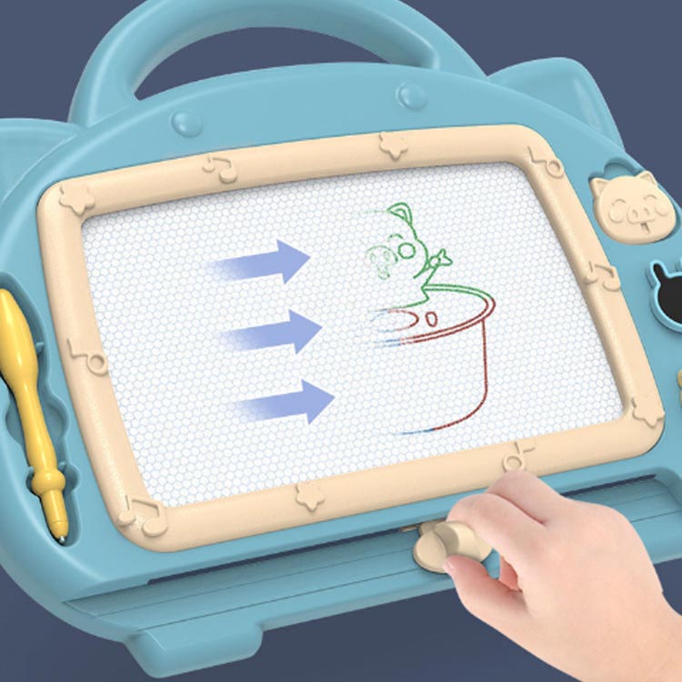 お絵かきボード 磁石 マグネット 幼児 お絵かき 落書き 学習 画板 知育玩具 ベビー 取っ手付 スタンプ付き 可愛い おもちゃ 男の子 女の子 ベビー 3歳 4歳 5歳 6歳 7歳 8歳 誕生日 卒園祝い 入園祝い プレゼント 2