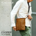 【残り1点】TRICKSTER トリックスター Brave Collection ブレイブコレクション COOPER クーパー スリムショルダーバッグ カバン バッグ ギフト ダークブラウン(4)