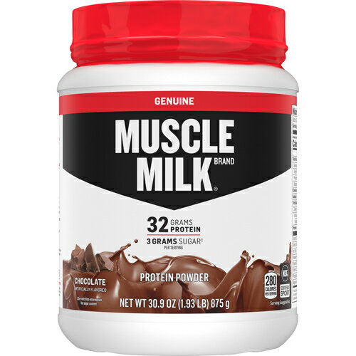  マッスルミルク リーン マッスル プロテインパウダー チョコレート味 875g Muscle Milk サプリメント ビタミン アメリカ