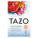 【ポイント5倍】 タゾ Tazo アイス パッション ハーブティー ティーバッグ 6回分 (48杯分) ハーブティー アメリカ