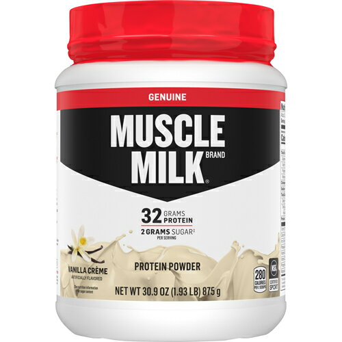  マッスルミルク リーン マッスル プロテインパウダー バニラクリーム味 875g Muscle Milk サプリメント ビタミン アメリカ