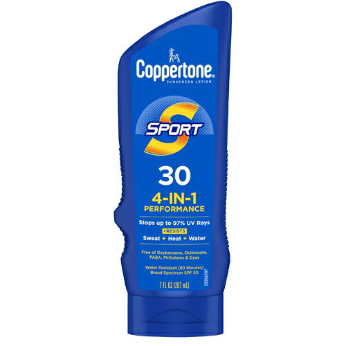 【送料無料】コパトーン Coppertone スポーツ サンスクリーン SPF 30 ローション 207ml 日焼け止めアメリカ