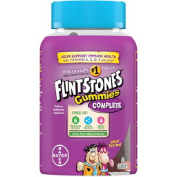 フリントストーンズ 子供用 総合ビタミン サプリメン グミ ミックフルーツ味 80粒 Flintstones サプリメント ビタミン アメリカ
