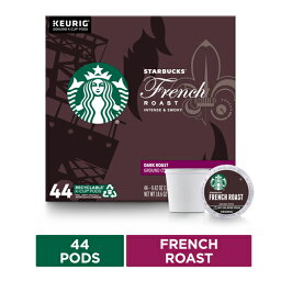 【送料無料】 キューリグ K-CUP(Kカップ) スターバックス フレンチロースト ダークロースト コーヒー 44個入 Starbucks アメリカ