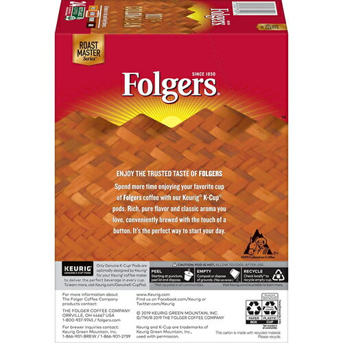 ������̵���ۥ��塼�ꥰ K-CUP(K���å�) �ե��른�㡼�� ������ӥ� �ߥǥ������������ �����ҡ� 24���� Folgers ����ꥫ