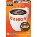  キューリグ K-CUP(Kカップ) ダンキンドーナッツ オリジナルブレンド ミディアムロースト コーヒー 22個入 Dunkin Donuts アメリカ