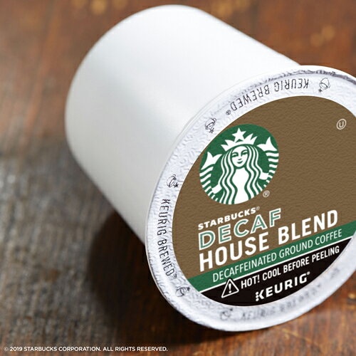 Asahical LLCの【送料無料】 キューリグ K-CUP(Kカップ) スターバックス カフェインレス ハウスブレンド ミディアムロースト コーヒー 22個入 Starbucks アメリカ ディカフェ｜アングル2