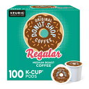 【送料無料】 キューリグ K-CUP(Kカップ) オリジナルドーナッツショップ レギュラー ミディアムロースト コーヒー 100個入【お徳用大量パック】 Original Donut Shop アメリカ