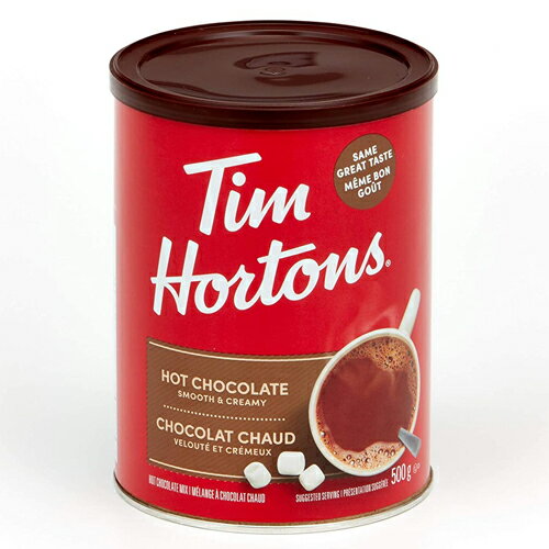 (お取り寄せのため発送日より6週間ほどでお届け) ティムホートンズ Tim Hortons ホットチョコレート 500g ココア アメリカ