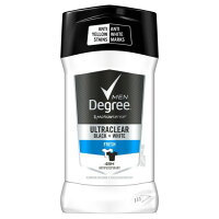  海外 デオドラント ディグリー Degree メンズ ウルトラクリア ブラック + ホワイト フレッシュ 制汗剤 デオドラント 76g