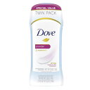 ダブ Dove パウダー インビジブルソリッド 制汗剤 デオドラント 74g x 2個 ツインパック 海外 デオドラント アメリカ