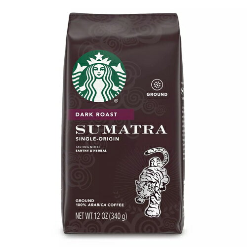 【送料無料】スターバックス Starbucks スマトラ ダークロースト グラウンドコーヒー（挽き豆） 340g コーヒー コーヒー豆 アメリカ