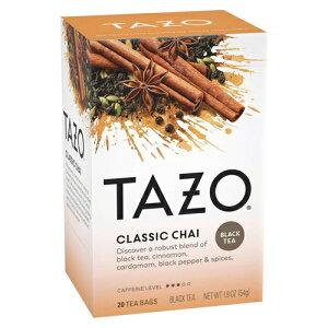 【ポイント5倍】 タゾ Tazo チャイティー クラシック ティーバッグ 20個入 紅茶 ティー アメリカ