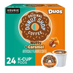 【送料無料】 キューリグ K-CUP(Kカップ) オリジナルドーナッツショップ ナッツ キャラメル ミディアムロースト コーヒー 24個入 Original Donut Shop アメリカ