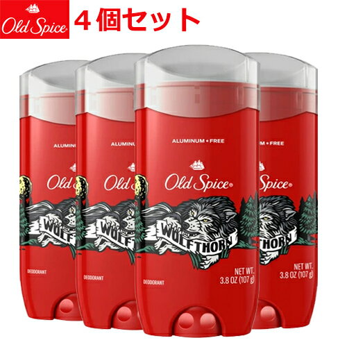 【送料無料】【お得なセット】オールドスパイス Old Spice ワイルド ウルフソーン デオドラント 85g x 4個 海外 デオドラント アメリカ