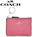 【送料無料】コーチ IDケース コインケース 財布 ミニ スキニー ピオニーピンク レザー Coach Brand F11836 Mini Skinny ID Case Peony