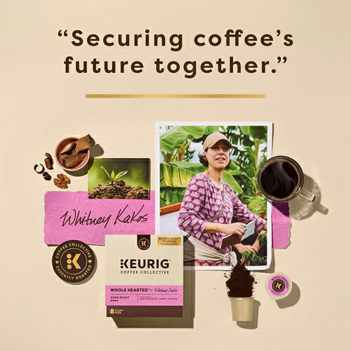 Asahical LLCの【送料無料】キューリグ KCUP Kカップ コーヒーコレクティブ Whole Hearted ダークロースト コーヒー 20個入り アメリカ 海外｜アングル3