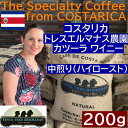 スペシャルティコーヒー　コスタリカ　トレスエルマナス農園　カツーラ ワイニー 200g |シングルオリジン　コーヒー豆