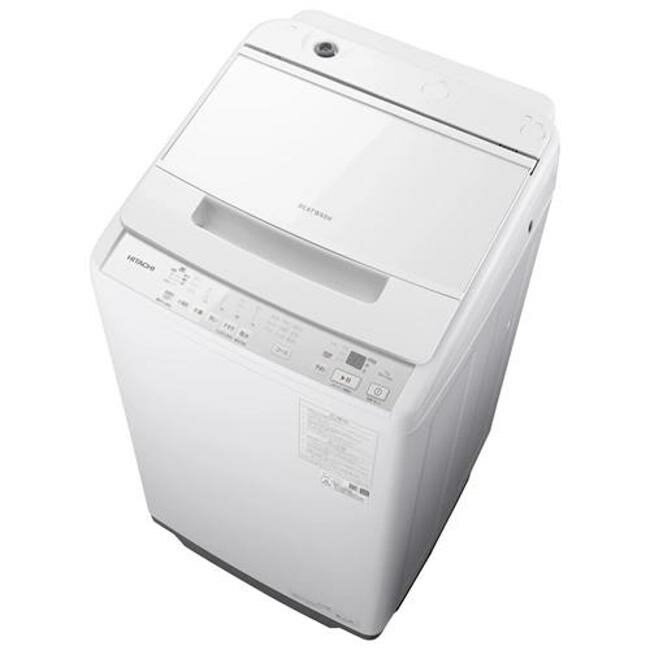樂天商城 - HITACHI 全自動洗濯機 BW-V70M(W) 5月中旬発送（階段作業や必要部材がある場合、追加料金が発生いたします）