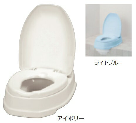 アロン化成 安寿 腰掛便座 簡易設置型洋式トイレ サニタリエース OD 両用式 介護商品 533-3039 アイボリー 533-304 ライトブルー